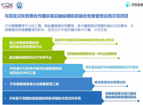 百度智慧医疗新项目启动 推动国家基层糖尿病医防融合的落地应用